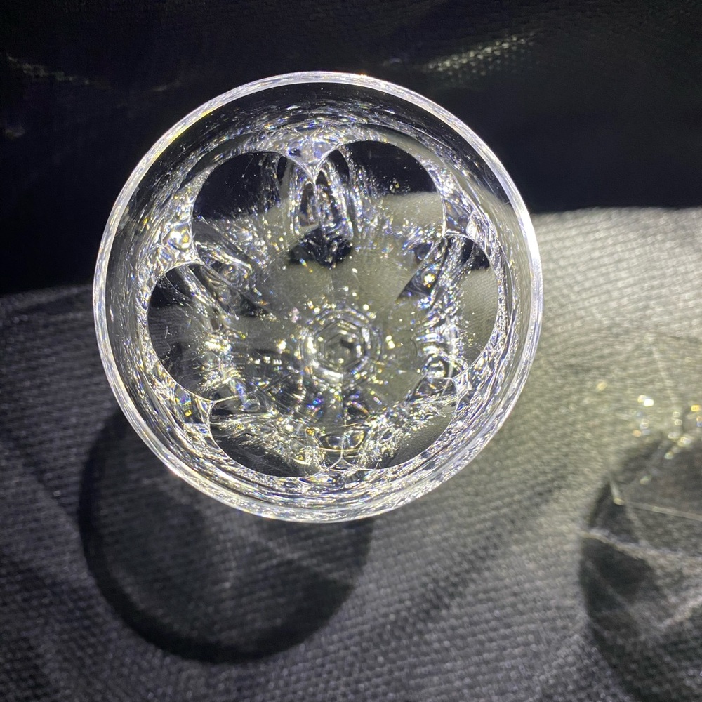 Vintage Crystal wine glasses - Picture 6 of 9